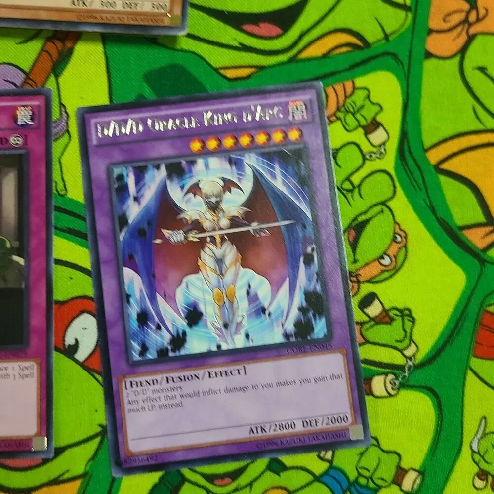 Yu-Gi-Oh Lot Trading cards not in the best shape.